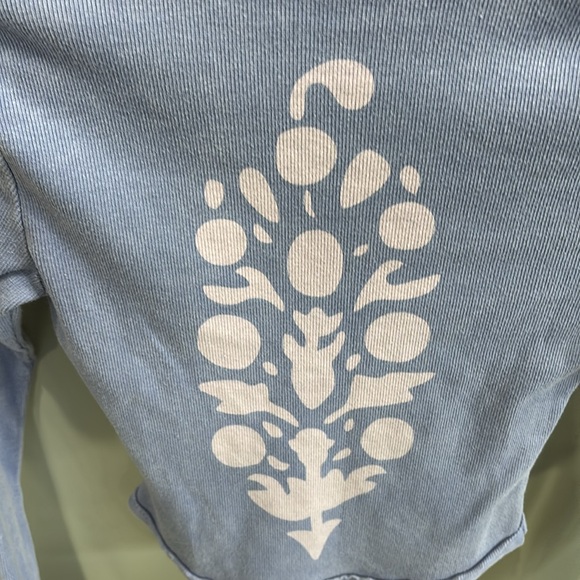 Free people Movement Movement Ribbed Long
Sleeve Logo Baby Tee - Picture 5 of 5